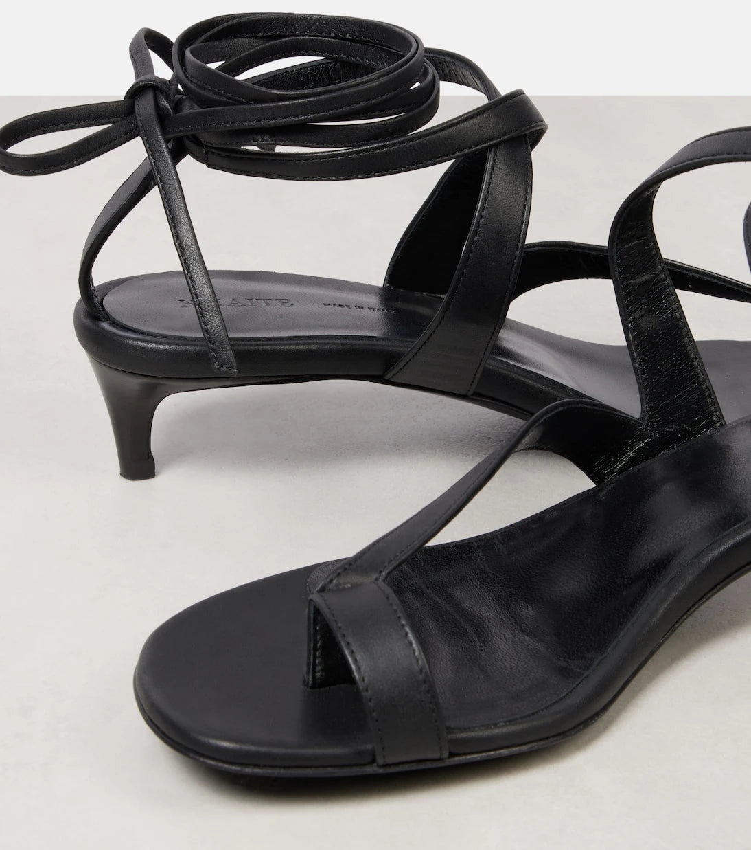 Khaite - Aimee 35 leather sandals