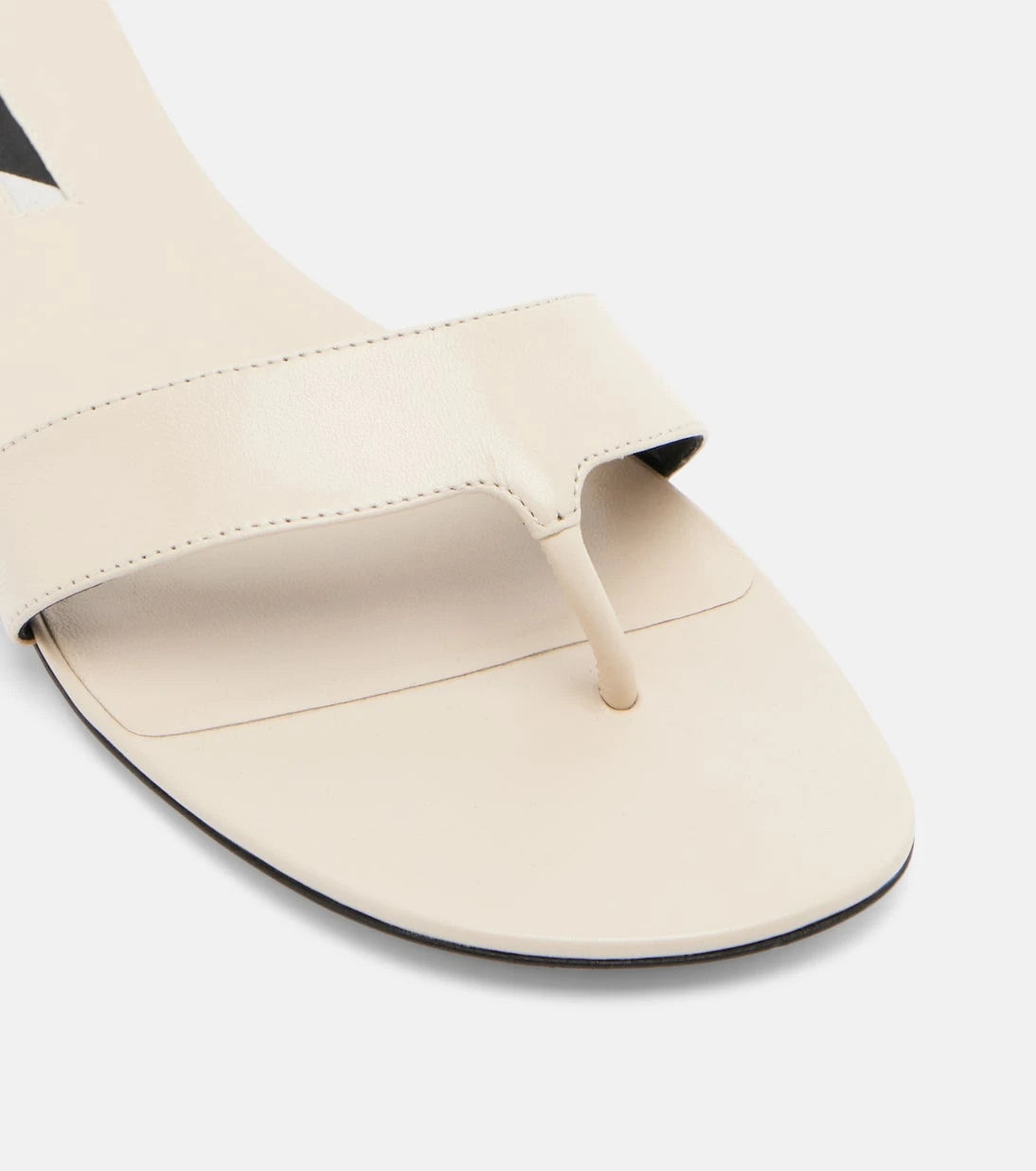 Christen - Helix leather thong sandals