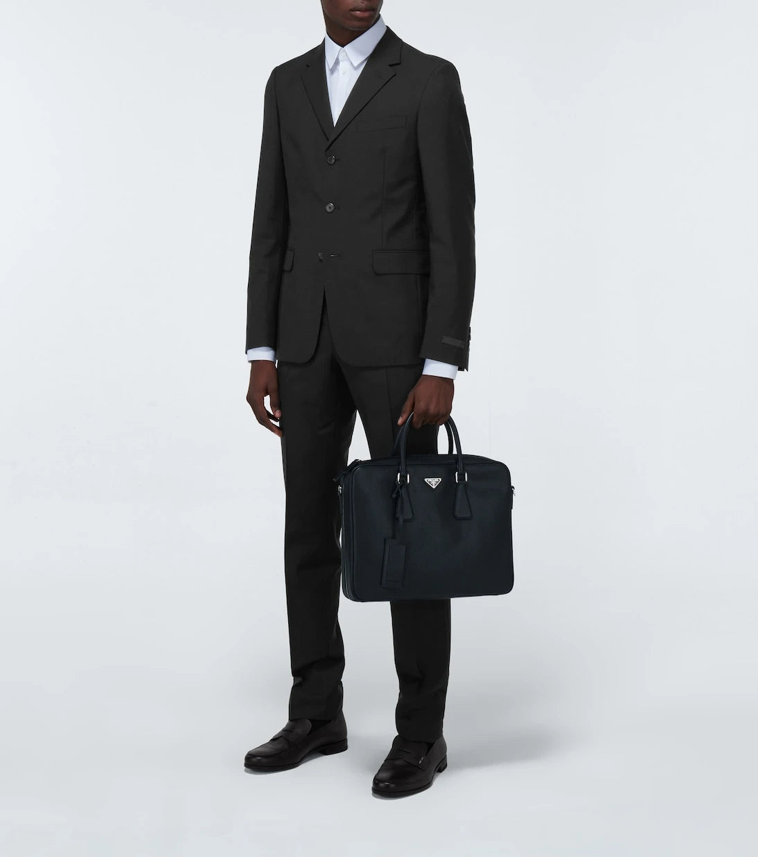 Prada - Formal wool and mohair-blend suit
