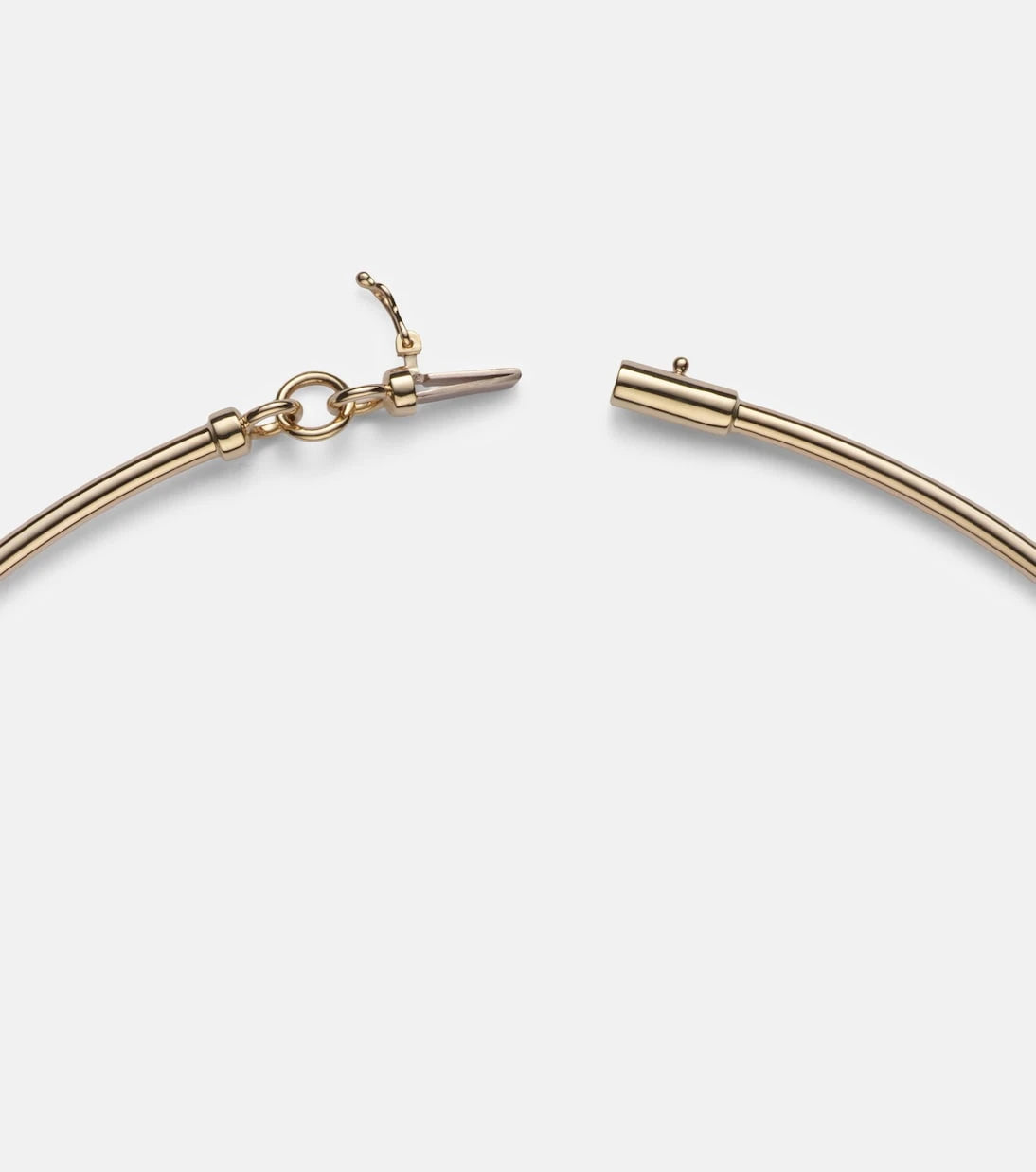 Sydney Evan - Snake 14kt gold choker with diamonds