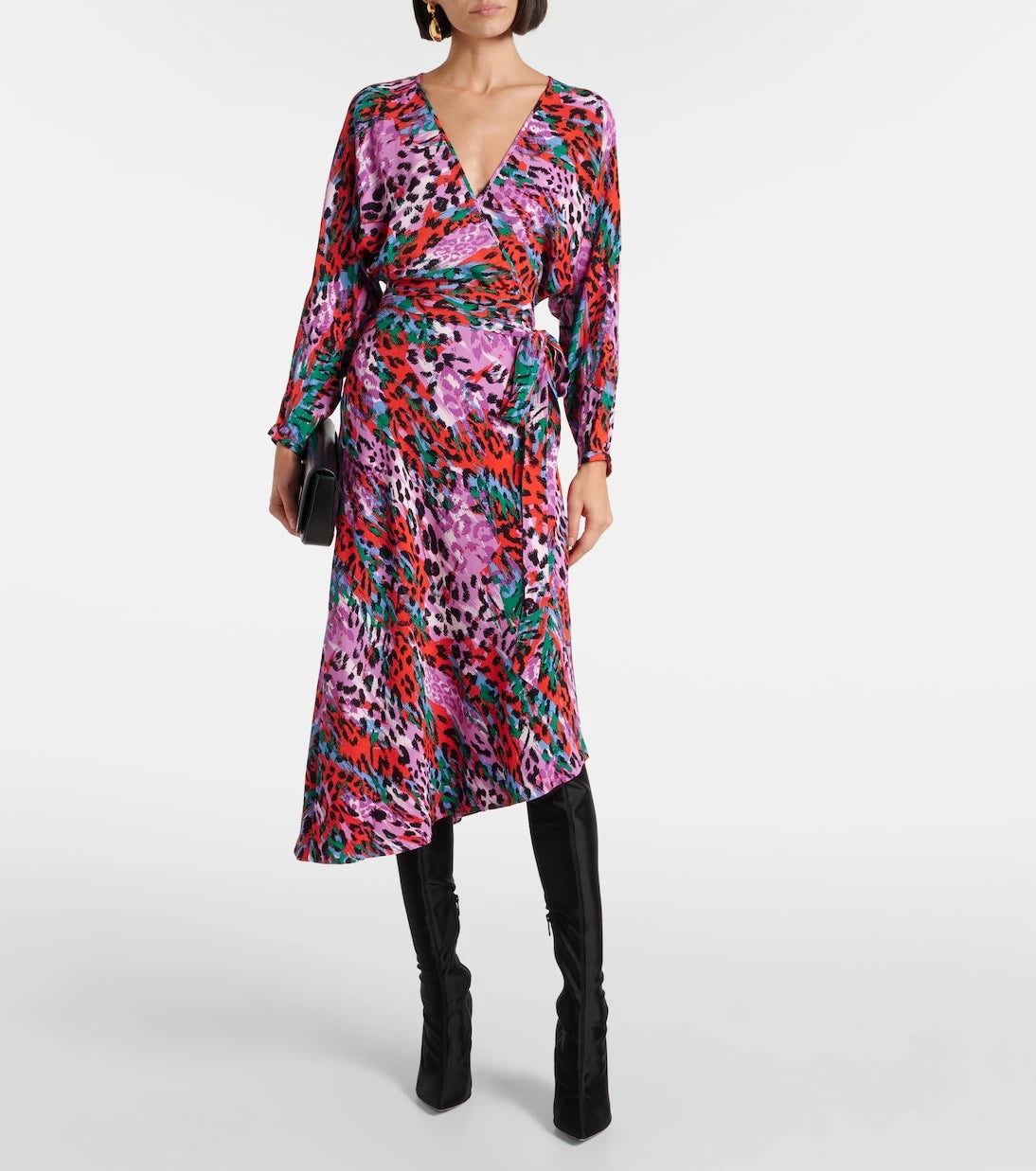 Diane von Furstenberg - Eloise leopard-print midi dress