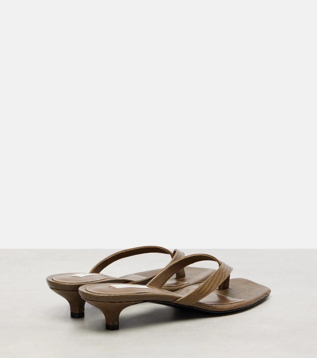 Toteme - Leather thong sandals