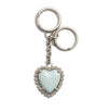 Valentino Garavani Blue Coeur Hyberbole Keyring