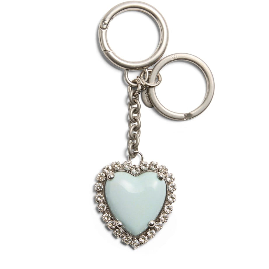 Valentino Garavani Blue Coeur Hyberbole Keyring
