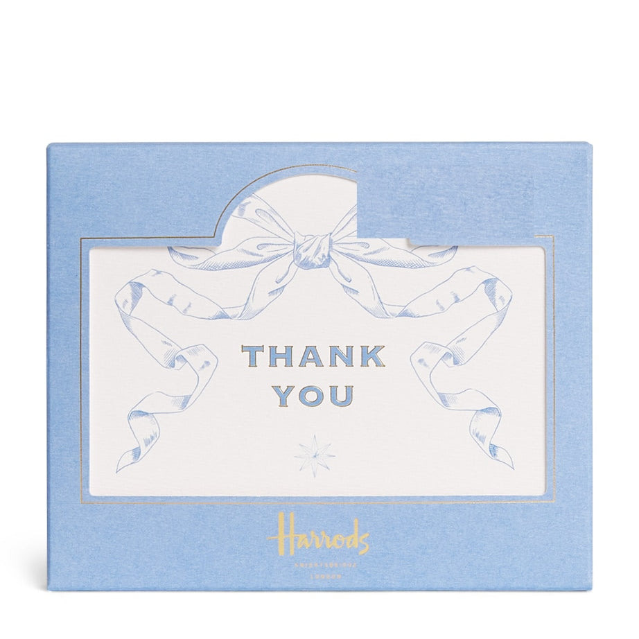 Harrods Bow Thank You Cards (Pack of 8)