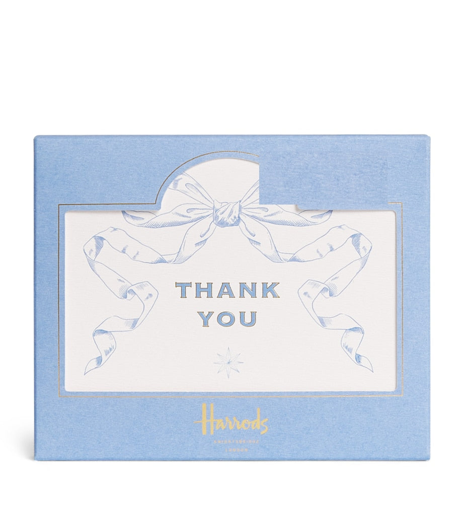 Harrods Bow Thank You Cards (Pack of 8)