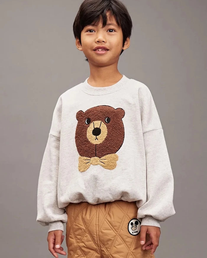 Детски памучен суичър Mini Rodini Bear