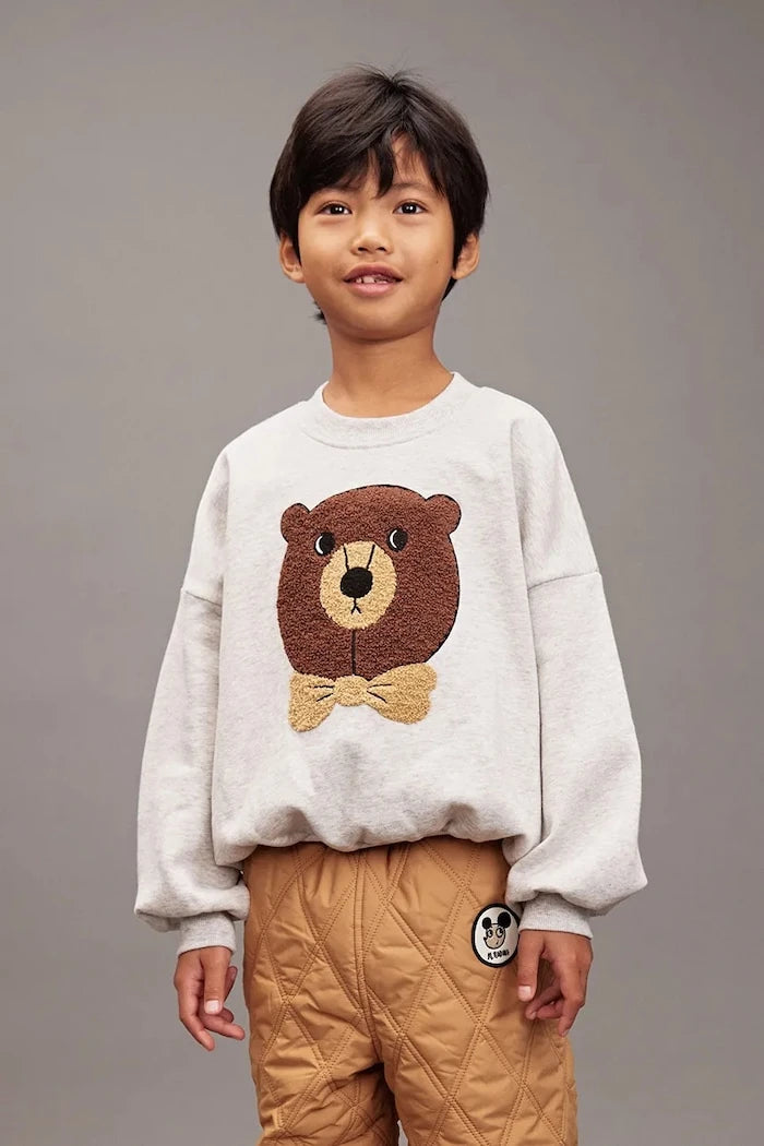 Детски памучен суичър Mini Rodini Bear