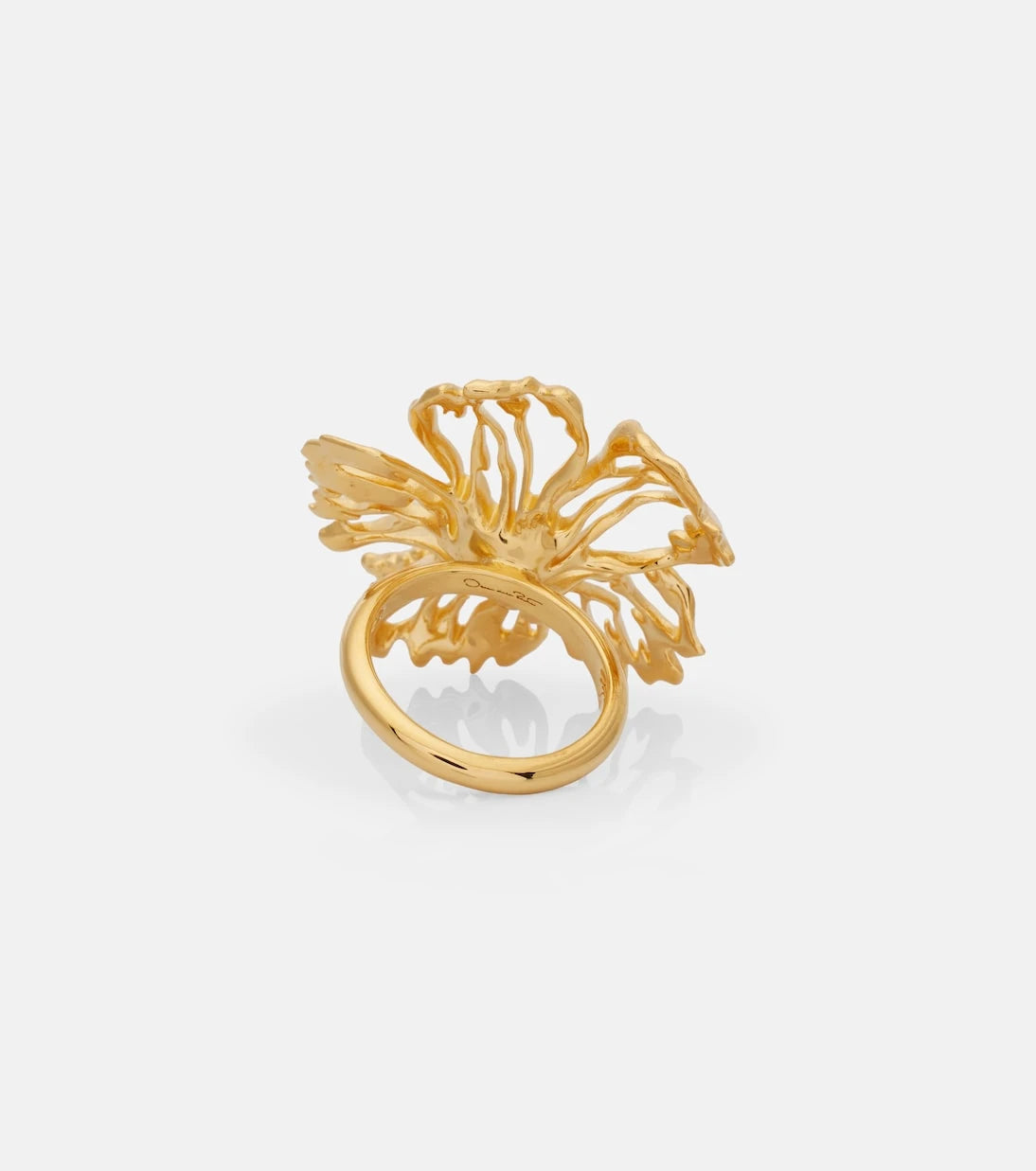 Oscar de la Renta - Hibiscus Flower ring