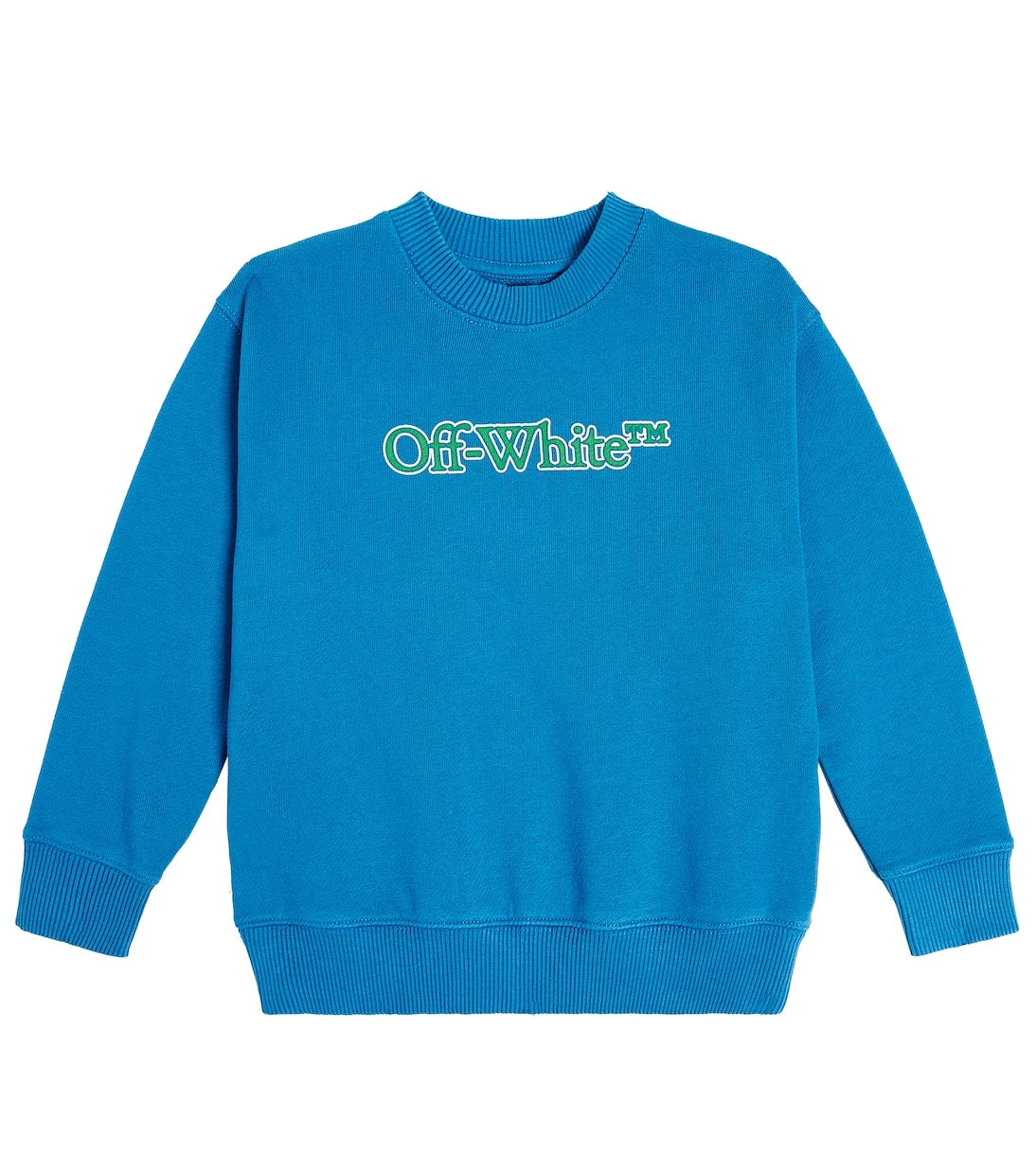 Off-White Kids - Big Bookish cotton jersey sweatshirt