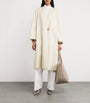 Fabiana Filippi White Cashmere Wrap Coat