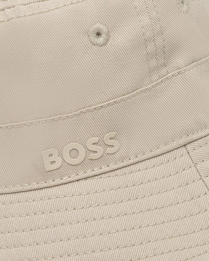 BOSS Orange pamuklu erkek şapka Finnian