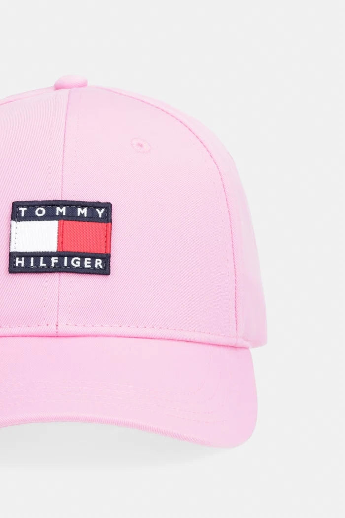 Tommy Hilfiger шапка с козирка за деца от памук