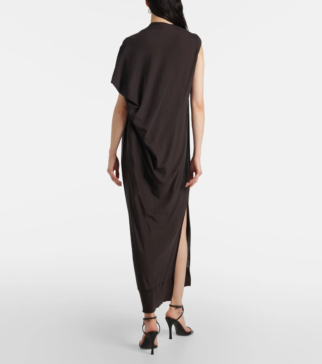 Stella McCartney - Draped wool maxi dress