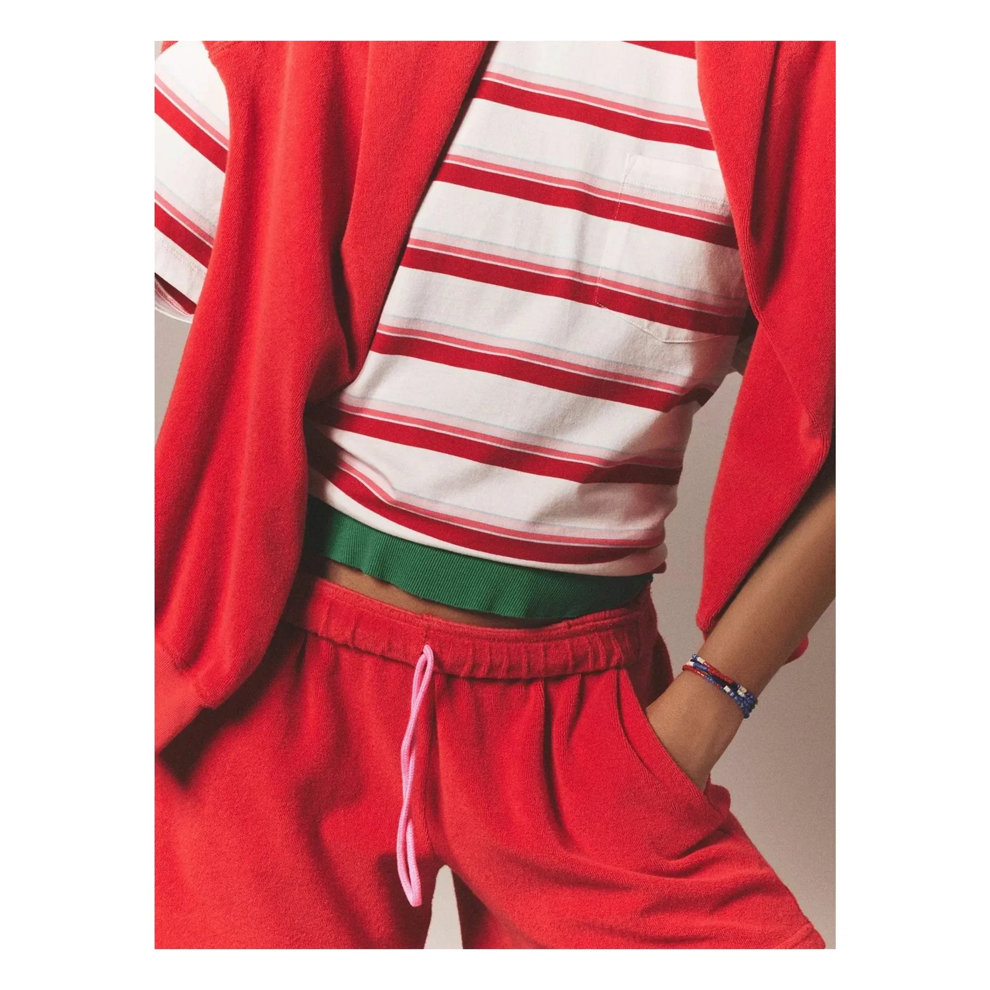 Xirena - Shayden Towelling Shorts | Red