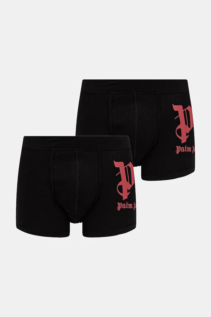 Palm Angels erkek pamuklu dar boxer 2'li
