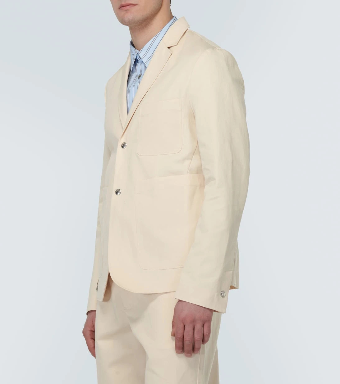 Jacquemus - La veste Jean cotton and linen blazer
