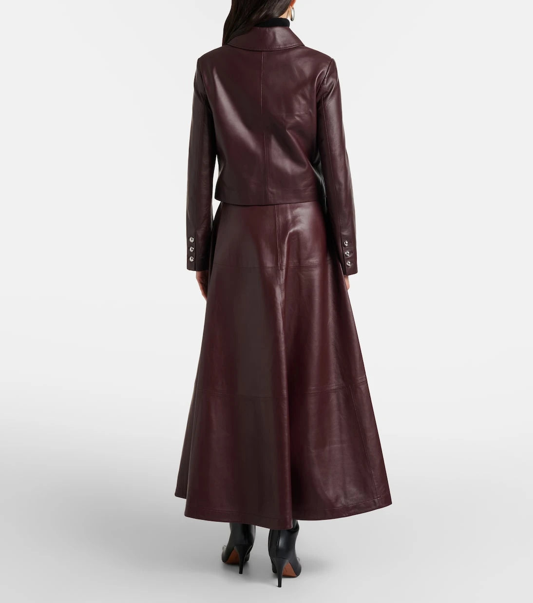 Altuzarra - Varda leather maxi skirt
