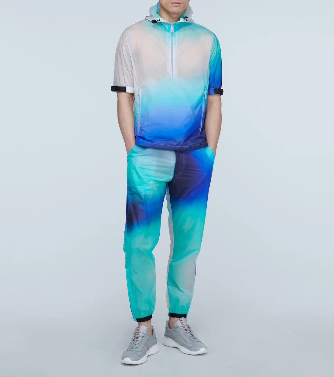 Prada - printed technical pants