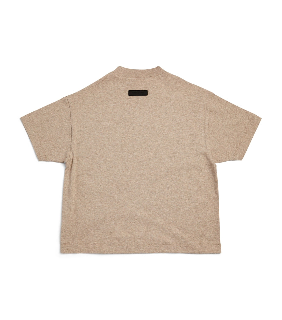 FEAR OF GOD ESSENTIALS KIDS Cotton Logo T-Shirt (2-16 Years)
