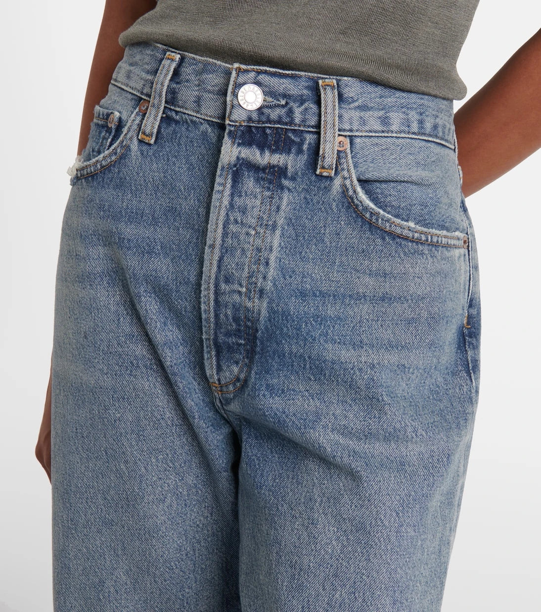 Agolde - 90s mid-rise straight jeans