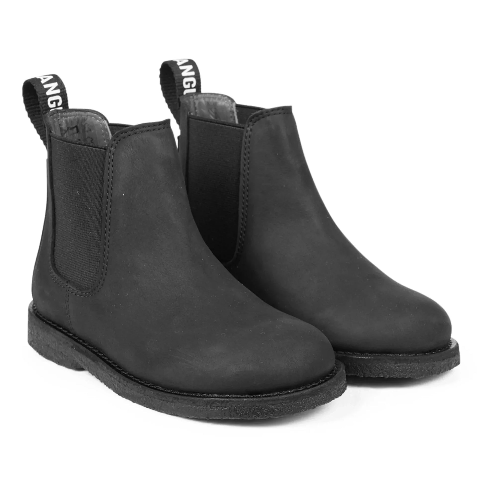 Angulus - Strap Chelsea Boots | Black