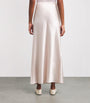 Silk Satin Isaak Maxi Skirt ROSE