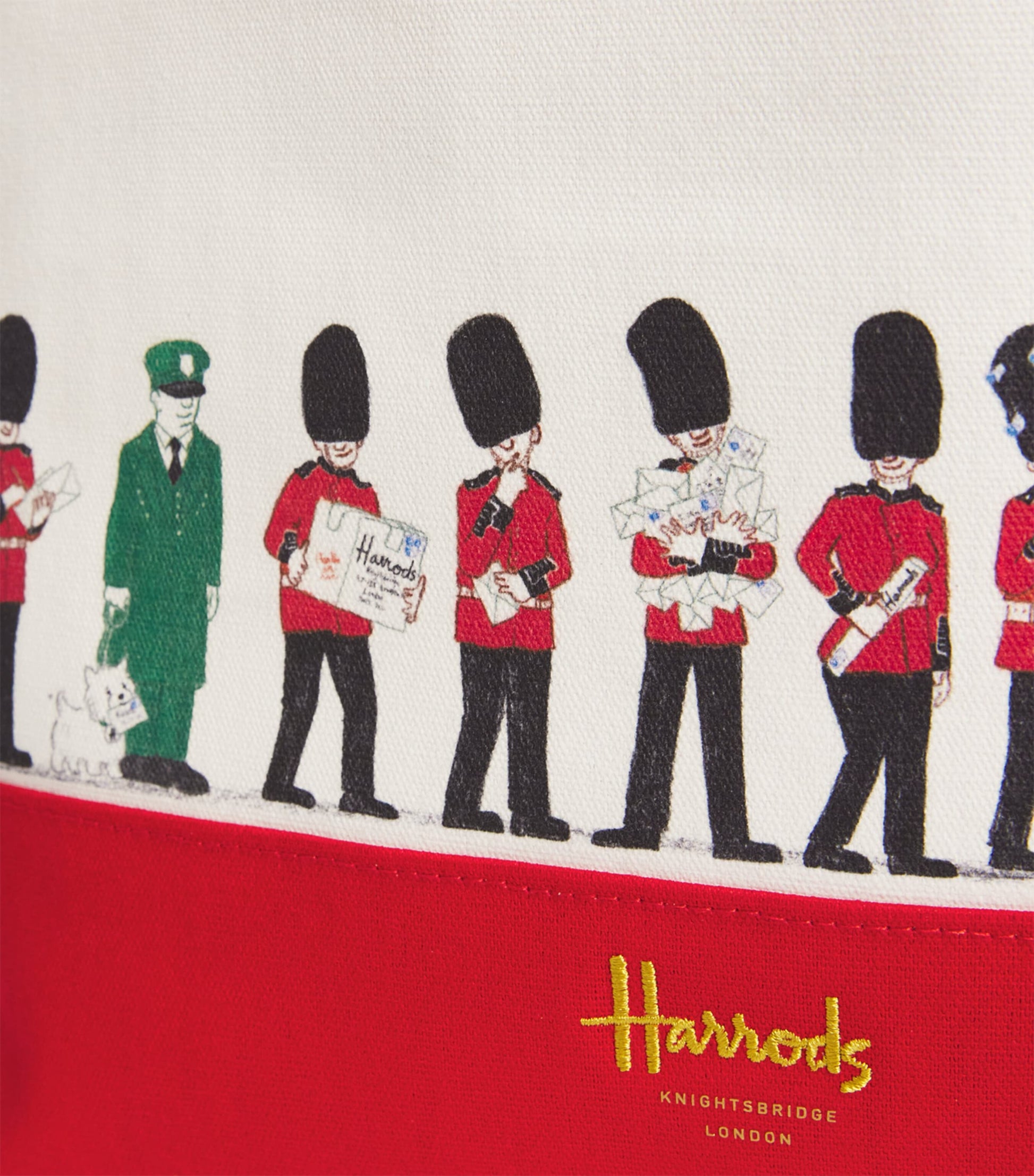 Ivory Post Box Tote Bag