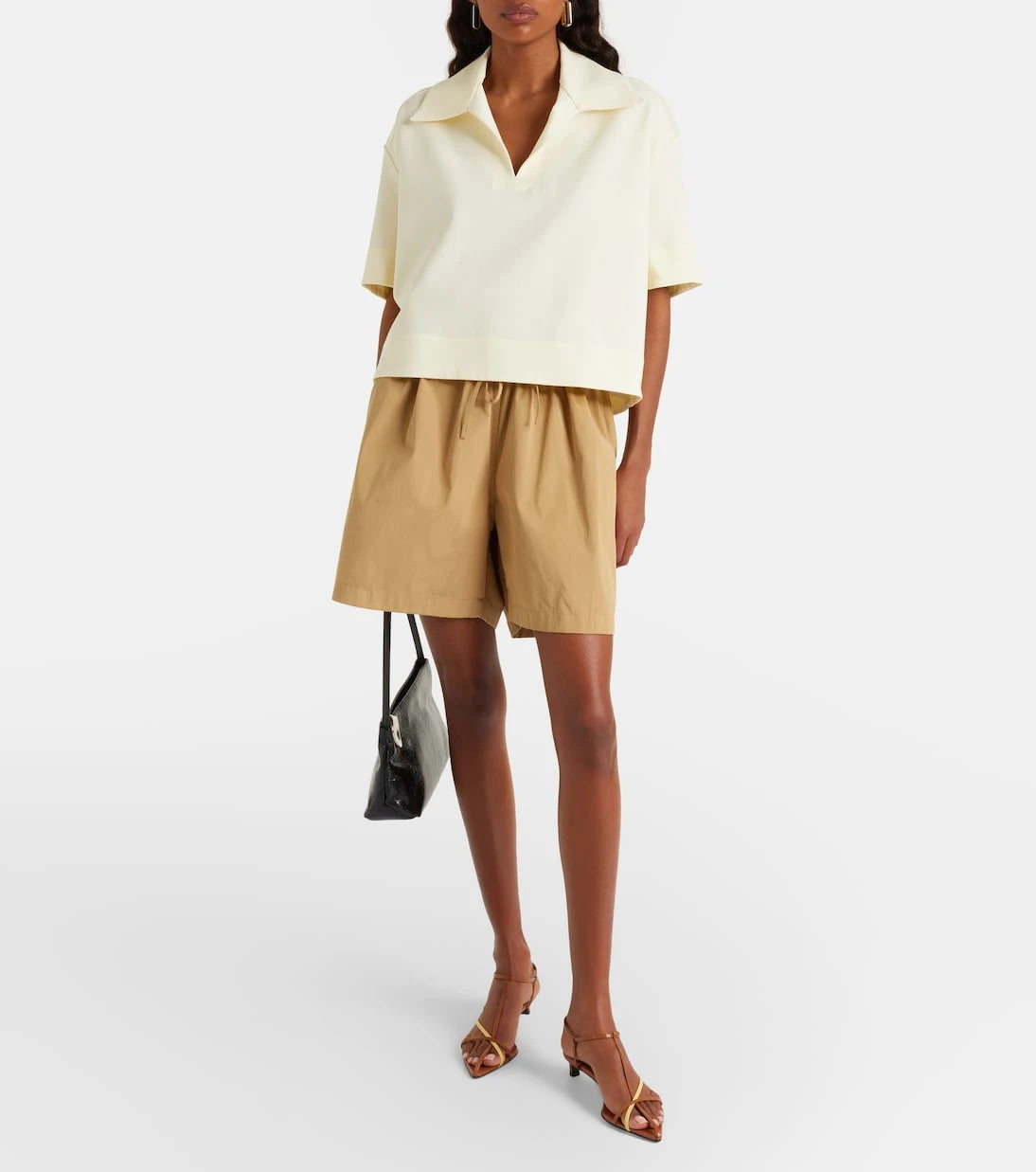 Jil Sander - Örme polo tişört