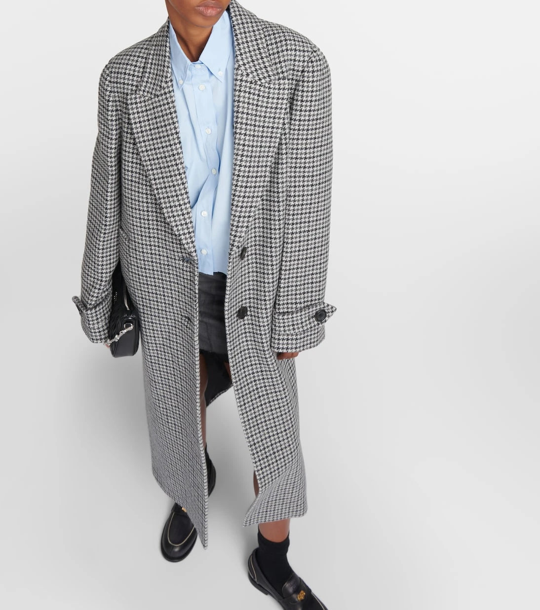Miu Miu - Single-breasted virgin wool coat