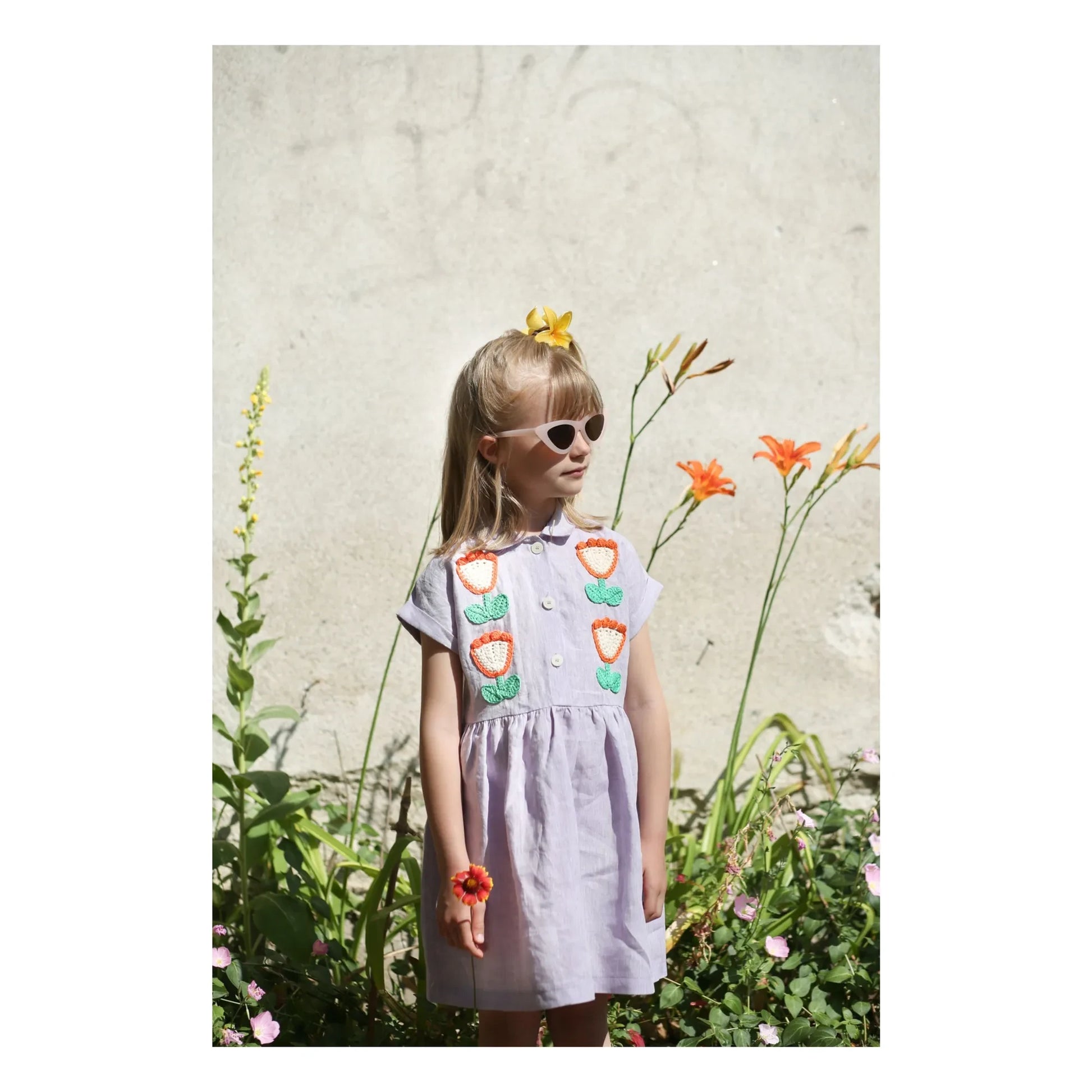 Kalinka - Mila Linen dress | Mauve