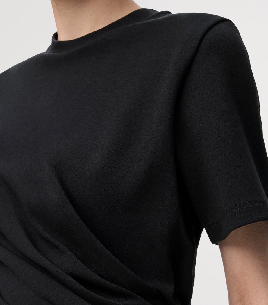 LOEWE Black Twist-Detail T-Shirt