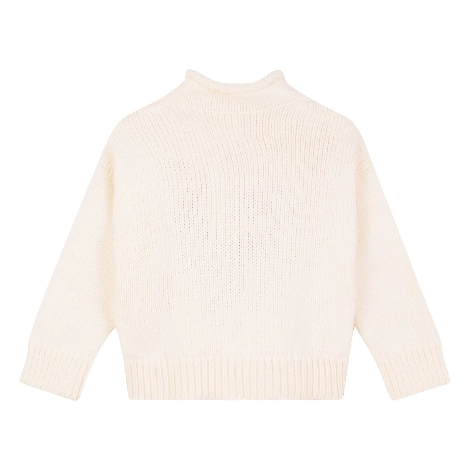 Wynken - Chunky Wynk Wool Sweater | Ecru