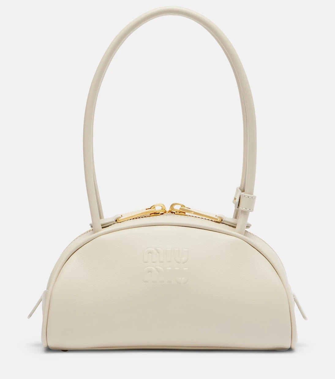 Miu Miu - Beau Small leather bowling bag