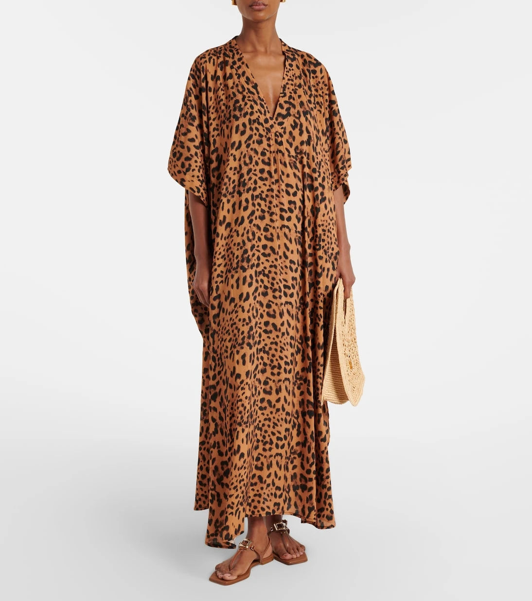 Melissa Odabash - Vanessa leopard-print kaftan