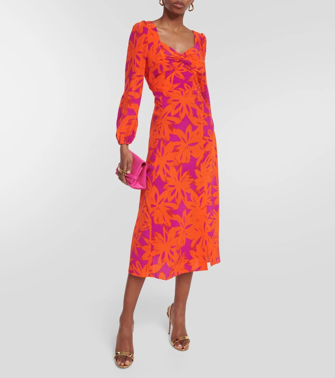 Diane von Furstenberg - Evie floral midi dress