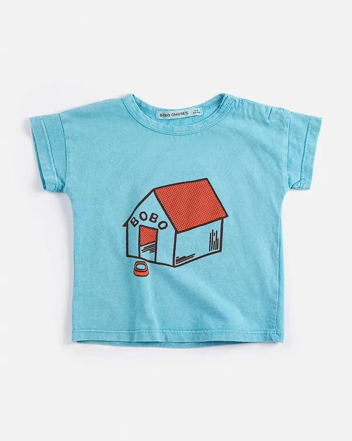 Бебешка памучна тениска Bobo Choses Pickles is at Home