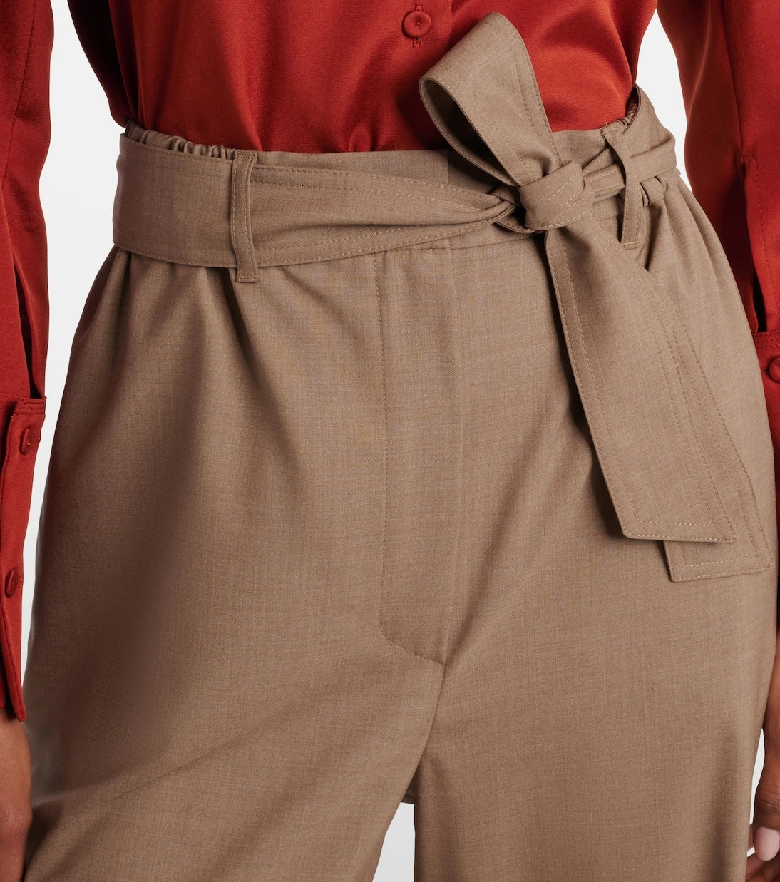 Max Mara - Salpa virgin wool wide-leg pants
