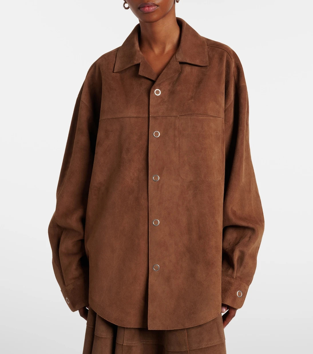 Ami Paris - Suede overshirt