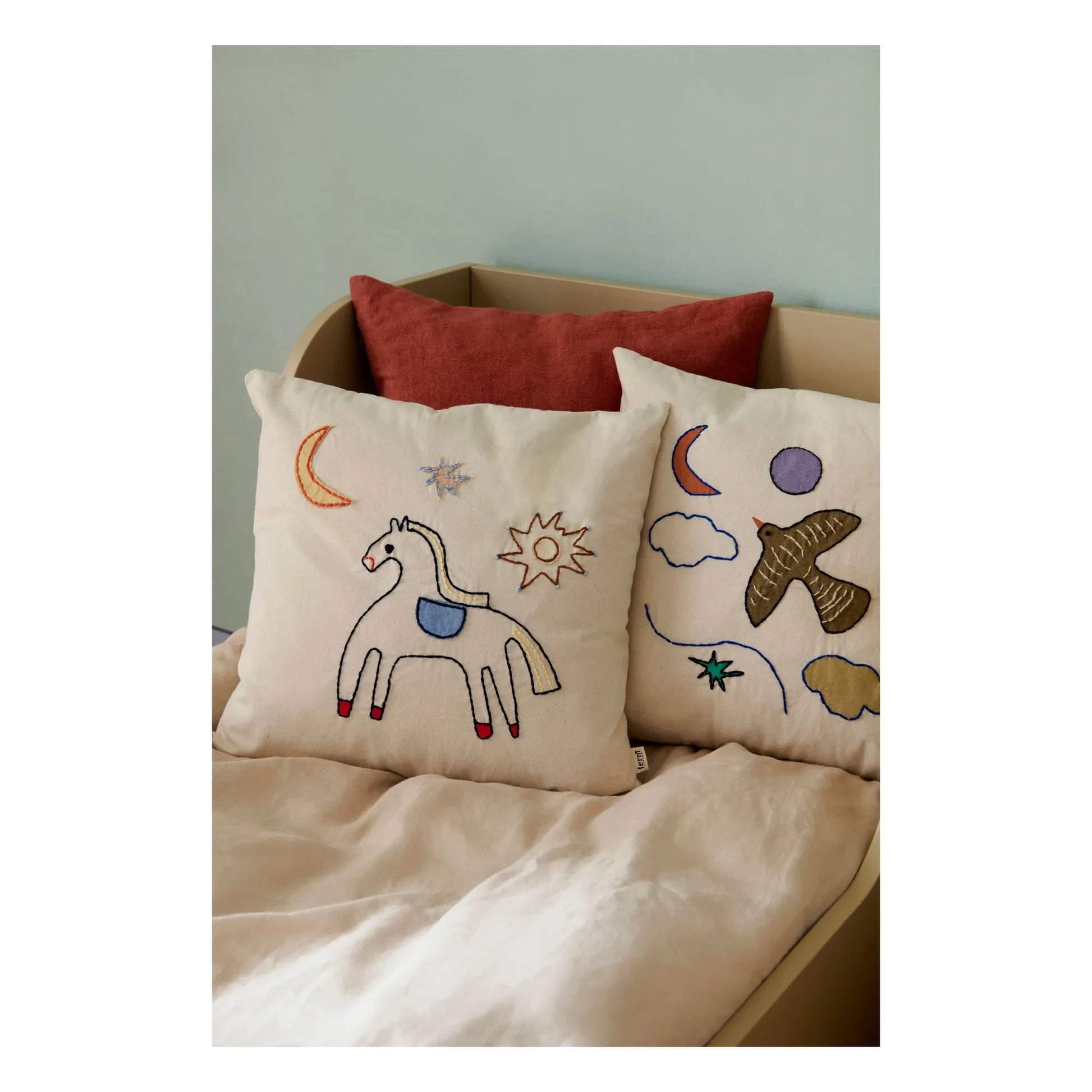 Ferm Living Kids - Naive Horse cushion