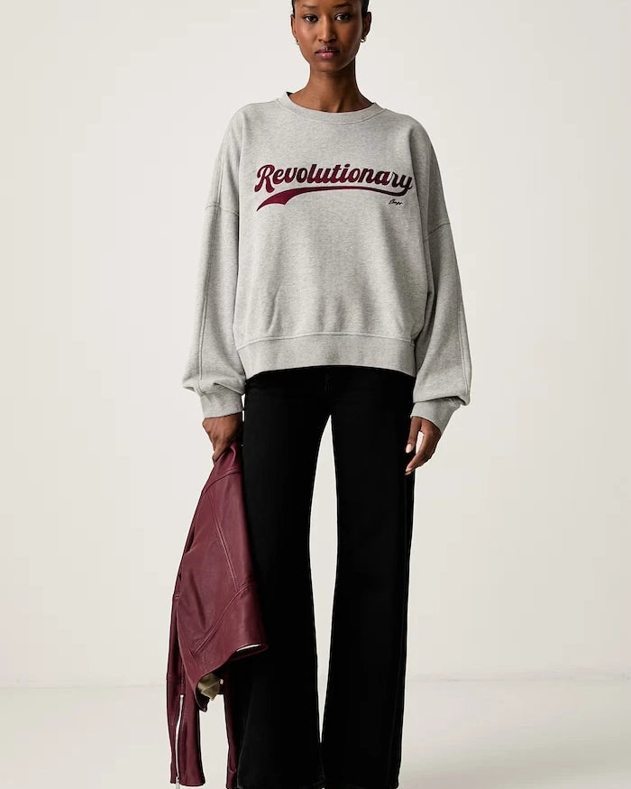 BOSS Orange pamuklu oversize sweatshirt C_Ever_5