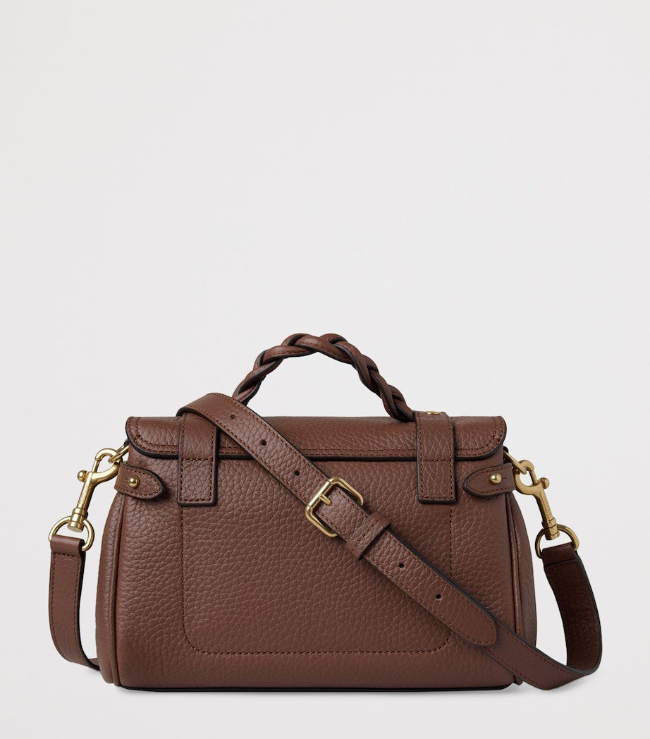 Mulberry Brown Mini Leather Alexa Cross-Body Bag
