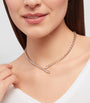 Rose Gold and Diamond Serpenti Viper Necklace