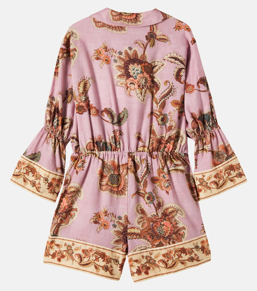 Zimmermann Kids - Aster floral cotton playsuit