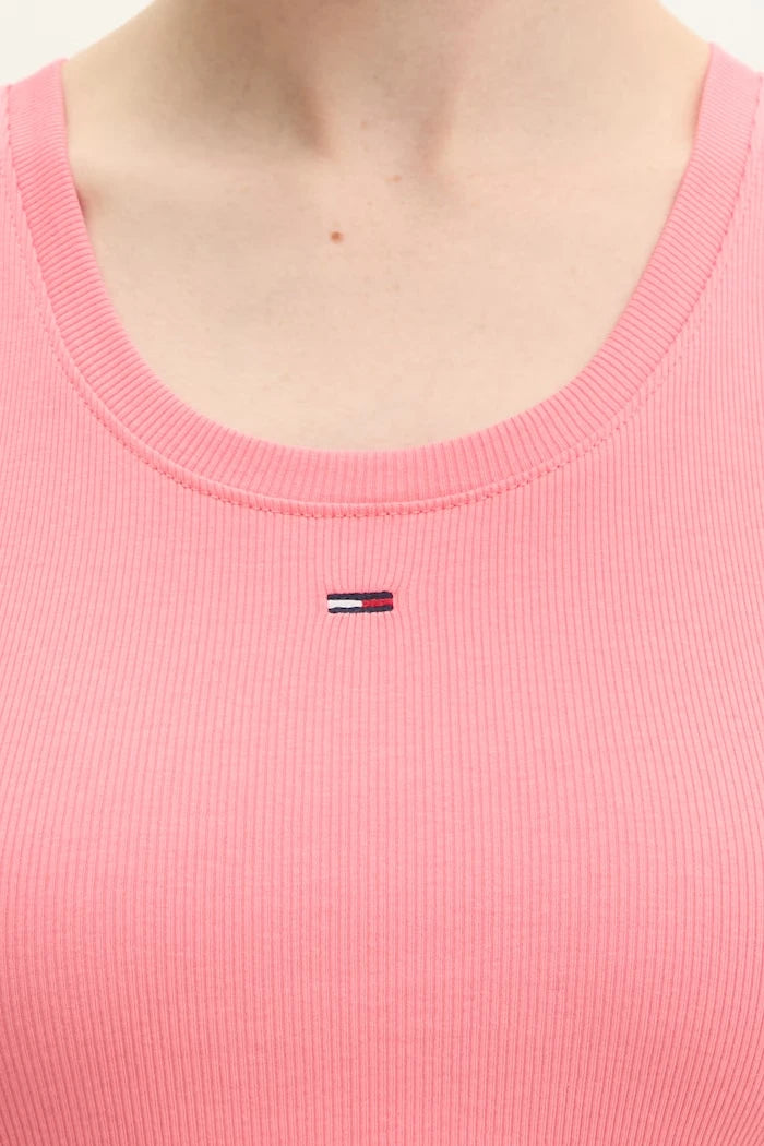 Tommy Jeans Kadın Pamuklu Elastanlı Üst