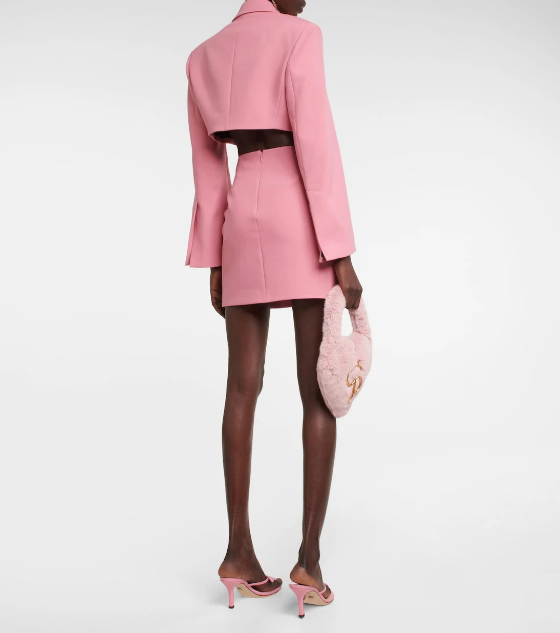 Blumarine - Crêpe miniskirt