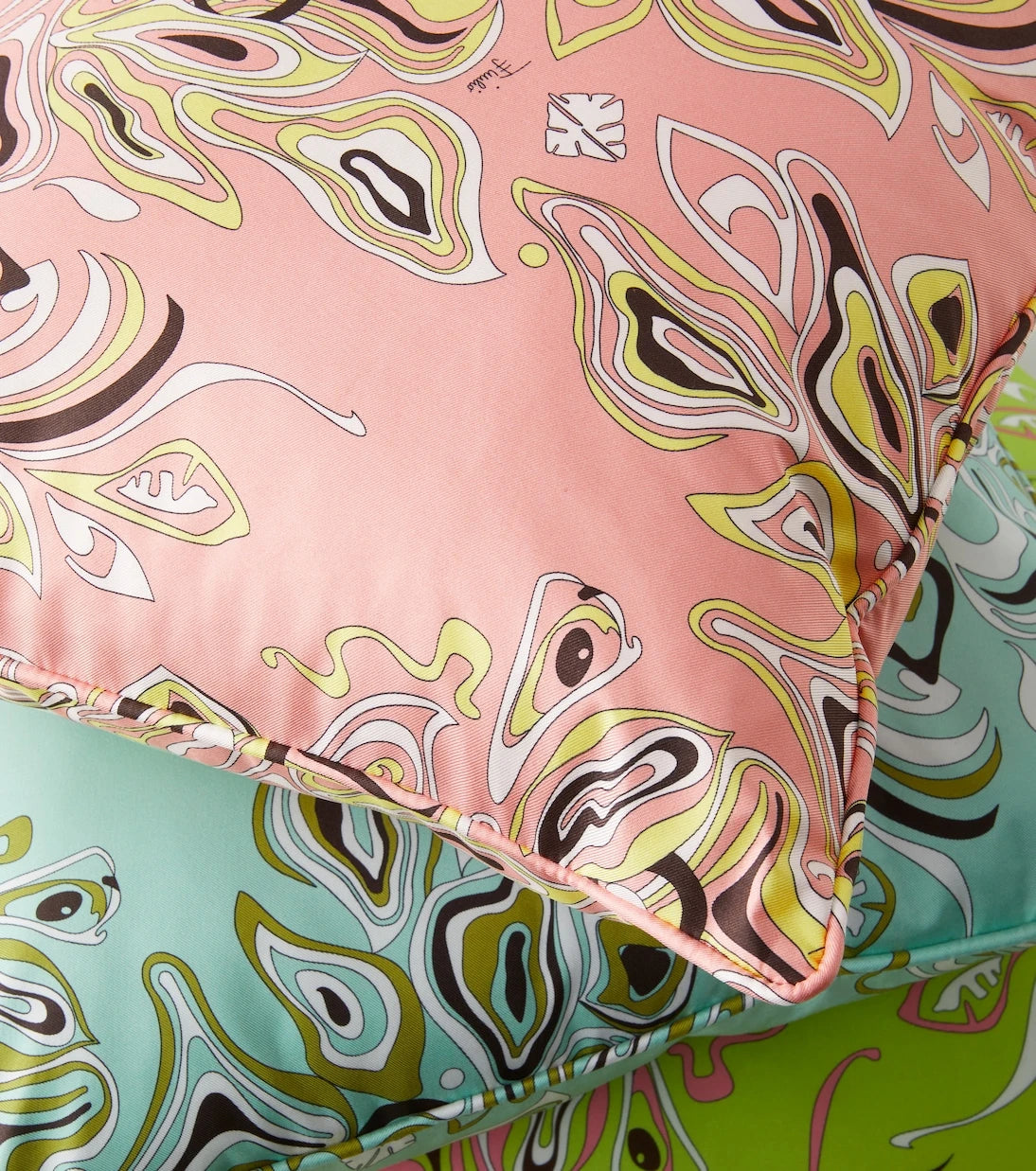Pucci - Printed silk twill pillow