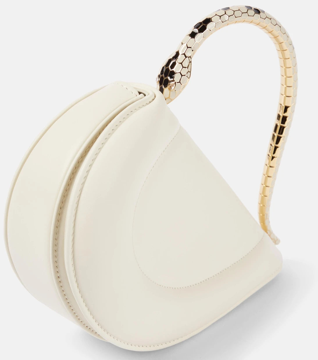 Bvlgari - Serpenti Cuore 1968 leather top-handle bag