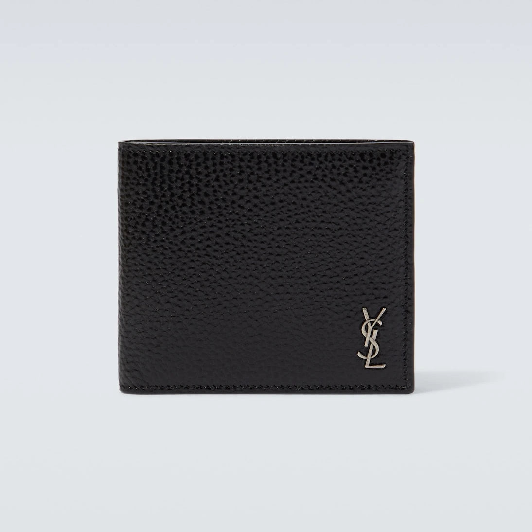 Saint Laurent - Tiny Cassandre East/West leather wallet