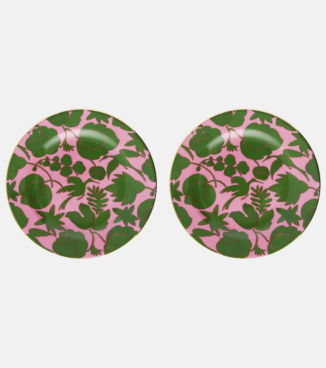 La DoubleJ - Wildbird set of 2 dessert plates